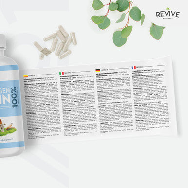 Revive Naturals Multi Collagen Protein Capsules - 120 Count - Types I II III V & X - Hydrolysed Grass Fed Bovine Wild Caught Marine & Free-Range Chicken Made with Hyaluronic Acid & Vitamin C by Revive Naturals