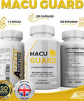 MacuGuard+ Eye Supplement - 120 Capsules - Zeaxanthin, Meso Zeaxanthin, Lutein, Blueberry Extract Plus Vitamins and Minerals - Premium UK Made