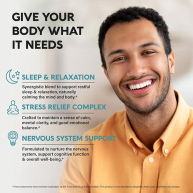 NUTRAHARMONY Gaba With L-Theanine Capsules & Himalayan Shilajit Resin