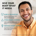 NUTRAHARMONY Gaba With L-Theanine Capsules & Irish Sea Moss Blend Capsules