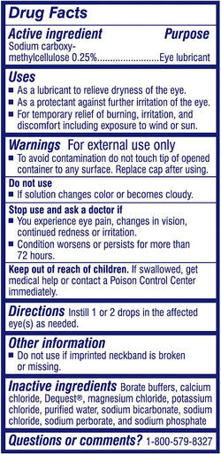 Thera Tears Lubricant Eye Drops 1 oz By Thera Tears