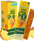 Solely - Organic Mango Fruit Jerky - 12 Individually Wrapped Fruit Strips - Fruit Leather Made from Dried Fruits - Healthy Snacks, Vegan - 0.8oz (23g)