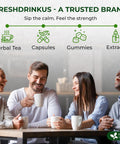 FreshDrinkUS, Premium 50 Mulberry Leaf Tea Bags, 100% Natural & Pure from Mulberry Leaves. Herbal Tea. Made with Natural Material Tea Bags. No Sugar, No Caffeine, No Gluten, Vegan.