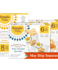 Simple Mills Honey Cinnamon Seed & Nut Flour Sweet Thins, Paleo Friendly & Delicious Sweet Thin Cookies, Good for Snacks, Nutrient Dense, 4.25 oz, 3 Count