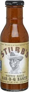 Stubb's Moppin' Sauce Bar-B-Q Baste, 12-Ounce Bottles (Pack of 6)