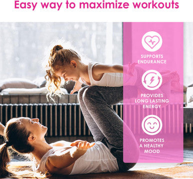 SkinnyFit Jump Start Pre Workout Supplement for Women 30 Servings - Creatine Free Powdered Mix Drink to Help Increase Energy, Focus, and Endurance, Pink Lemonade Flavor