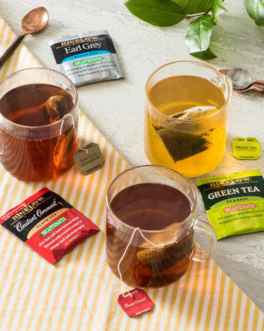 Bigelow Tea Decaffeinated Tea 6 Flavor Variety Pack Decaf Tea with Green Tea Spiced Chai Constant Comment English Teatime and Earl Grey Tea 20 Count Box (Pack of 6) 120 Total Tea Bags