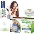 Simply Seniors Finger Splints For Pinky Finger & 100 Super Commode Absorbent Pads - Finger Brace For Arthritis Injury Sprain & Pain For Index Middle & Ring Finger - Strong Portable Toilet Bag Odor Control Gel