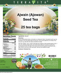 Terravita Ajwain (Ajowan) Seed Tea (25 Tea Bags, Zin: 514542)