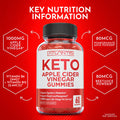 Atlantis Nutrition Keto Acv Gummies For Weight Loss 60 Count 1000Mg