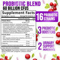 Nature'S Nutrition Probiotics for Women's Digestive Health 60 Billion CFU 16 Strains for Vaginal pH Gut Health & Immune Support Daily Probiotic Supplement for Feminine Health Gluten - 120 Capsules
