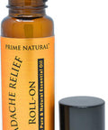 PRIME NATURAL Headache Relief Essential Oil Roll On 10Ml