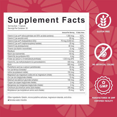 Celebrate Vitamins Celebrateone 18, 18Mg Iron - Once Daily Bariatric Multivitamin, Essential Vitamins & Minerals - Gastric Bypass & Sleeve Gastrectomy Supplement (90 Capsules)
