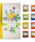 Elephant Park Premium Organic Tea Bag 80 Pack Sampler Designer Tin Book Set 10 Per Flavor Assorted Variety Exotic Fruit Herbal Black And Green Teas Individually Wrapped (8 Flavors)