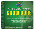 Garden Of Life Calcium Supplement - Vitamin Code Grow Bone Made With Whole Foods Strontium Magnesium K2 Mk7 Vitamin D3 & C Plus Probiotics For Gut Health 30 Day Supply