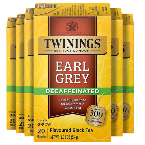 Twinings Lemon & Ginger, Caffeine-Free Herbal Tea Bags, 100 CT Box (1 Pack) | Spicy & Tangy, Ginger, Lemon Peel, Lemongrass, Blackberry Leaves, Soothe Digestion, 100 Foil Lined Individually Wrapped Bags