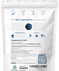 Micro Ingredients Organic Blue Spirulina Powder (Phycocyanin Extract) 60 Servings - No Fishy Smell 100% Vegan Protein from Blue-Green Algae Natural Luminous Food Coloring for Smoothies Baking Drinks & Cooking