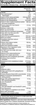 ScienceBased Health Macularprotect Complete Areds2 Drink Mix - Vitamin & Mineral Supplement And Whole Body Multinutrient - 30 Day Supply