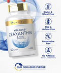 Carlyle Zeaxanthin 14 Mg | 120 Softgels | Supports Eye Health | Non-Gmo, Gluten Free Supplement