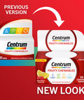Centrum Fruity Chewables Tablets, chewy vitamins for adults 30 ct