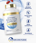 Carlyle Eye Support | 300 Capsules | With Lutein And Zeaxanthin | Non-Gmo And Gluten Free Supplement