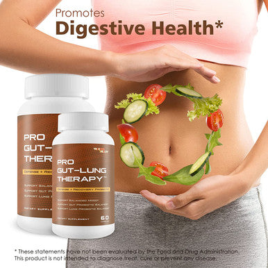True You Health Pro GutLung Therapy Probiotic Mood Support Defense Recovery Probiotic Support Balanced Mood Support Gut Probiotic Balance Support Lung Probiotic Balance Overall Health Support