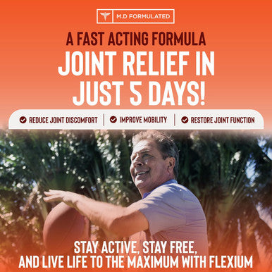 Relaxium Relaxium Flexium Fast Acting Joint Support Drug- with CurcuTame Blend Supports Joint Flexibility and Function 60 Capsules