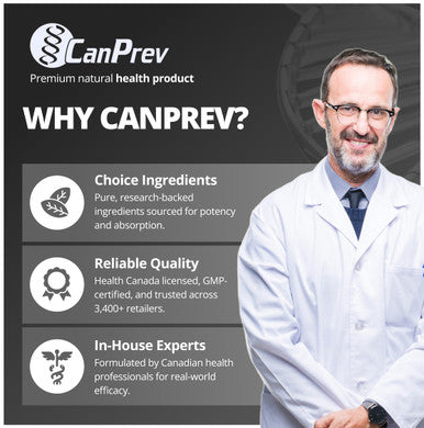 CanPrev ProstatePro Maca Support - 100 Veg Capsules