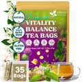 FreshDrinkUS, Premium 120 Mulberry Leaf Tea Bags, 100% Natural & Pure from Mulberry Leaves. Loose Leaf Herbal Tea. Made with Natural Material Tea Bags. No Sugar, No Caffeine, No Gluten, Vegan.