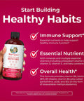 Maryruth Organics Multivitamin For Women Men & Kids Vegan, Sugar Womens Multivitamin & Multimineral Beauty & Energy Women'S Multivitamin Non-Gmo 15.22 Fl Oz
