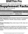 Acebiome BNRThin Pro Probiotic Lactobacillus Gasseri BNR17 10 Billion CFU d Digestive Health 30 Capsules