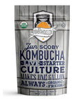 Fermentaholics Jun Kombucha Starter Culture Usda Organic Jun Scoby and Starter Tea Makes 1 Gallon Brewed With Organic Green Tea and Honey Brew Jun Tea