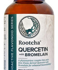Rootcha Quercetin With Bromelain - Bioactive Fava D'Anta Derived Quercetin With 2400 Gdu/G Bromelain 120 Capsules