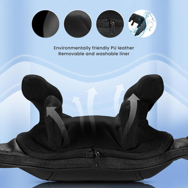 Cordless Shiatsu Neck Massager With Soothing Heat, Usb C Rechargeable Deep Tissue 6D Kneading Electric Massage For Body Muscle Pain Relief, Lightweight And Hand-Free, Gifts For Men Women
