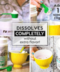 Collagen Powder Peptides Type 1 and 3 Easy to Mix High Absorption Unflavored 1lb