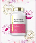 Carlyle Myo-Inositol & D-Chiro Inositol 2060Mg | 150 Capsules | Non-Gmo, Gluten Free Supplement