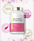 Carlyle Myo-Inositol & D-Chiro Inositol 2060Mg | 150 Capsules | Non-Gmo, Gluten Free Supplement