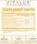 EPN Supplements Vitalux || #1 Rated Premium Energy Burn || Metabolism Support, Boost Energy Levels, Increase Focus | Ultra Dosed Pre Workout W/ 5 Powerful Ingredients | 3Rd Party Tested + Usa Made - 120 Servings
