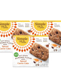 Simple Mills Almond Flour Granola Bars, Chocolate Brownie- Gluten Free, Made with Organic Coconut Oil, Granola Bar Alternative, Healthy Snacks, Paleo Friendly, 6 Ounce (Pack of 1)