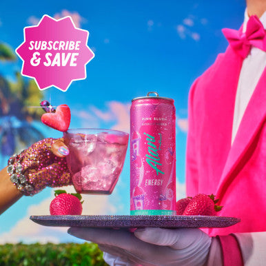 Alani Nu PINK SLUSH Sugar Free Low Calorie Energy Drinks 200mg Caffeine Biotin B Vitamins Zero Sugar 10 Calories 12 Fl Oz Cans 12 Pack
