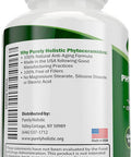 Purely Holistic Phytoceramides Skin Therapy Supplement 60 Capsules 100% Rice Based 100% Natural Vegetarian/ Vegan Capsules 100% Dv Of Vitamin A,C,D & E With No Fillers Or Artificial Ingredients