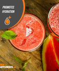Bulksupplements.Com Watermelon Juice Powder - Watermelon Electrolyte - Vegan Drink Mix - Watermelon Energy Powder - Pure Watermelon Extract (250 Grams - 8.8 Oz)