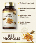 Carlyle Bee Propolis Capsules 600Mg | 150 Count | Extract Supplement | Non-Gmo, Gluten Free