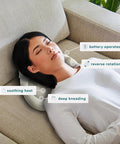 Homedics Heated Shiatsu Massage Pillow For Neck, Back And Shoulder Pain. Portable, Cordless Deep Tissue Massager. Create Your Own Massage Chair, For Bed, Floor, Or Couch