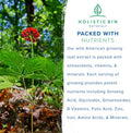 Wild American Ginseng Capsules Pure Organic Ginseng Supplement Made With Wild Harvested 20+ Year Old Roots From Appalachia (Panax Quinquefolius) No Fillers (40 Capsules)