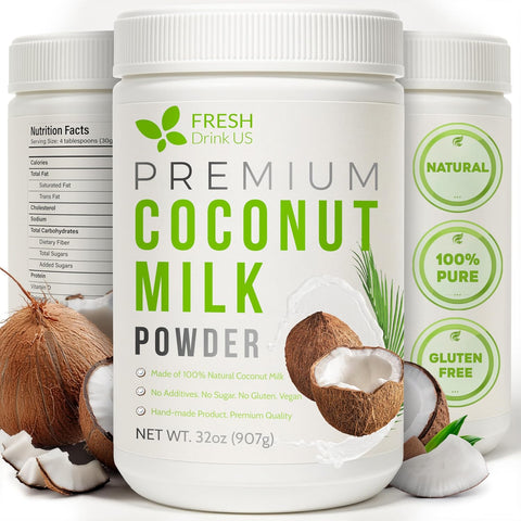 FreshDrinkUS, Premium 8oz Mulberry Leaf Powder, 100% Natural and Pure from Mulberry Leaves, Perfect for Tea, Smoothies, Baked Goods, Natural Food Coloring, No Additives, No Gluten, No Sugar, Vegan
