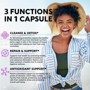 NUTRAHARMONY Liver Support Detox Blend & Vitamin D3 Drops