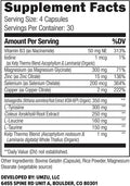 UMZU Thyrite Advanced Thyroid Supplement to Support Healthy Thyroid Function with Magnesium Ashwagandha Zinc Copper Iodine Selenium 30 Servings