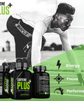 Caffeine Plus+ by Freak Athletics - Combining Caffeine 100mg, L-Theanine 200mg to Create The Ultimate Nootropic Supplement - Caffeine Tablets Made in The UK