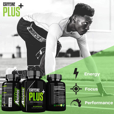 Caffeine Plus+ by Freak Athletics - Combining Caffeine 100mg, L-Theanine 200mg to Create The Ultimate Nootropic Supplement - Caffeine Tablets Made in The UK